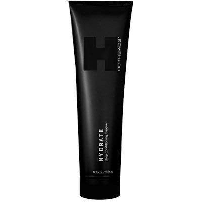 HOTHEADS Hydrate Deep Conditioning Masque 8 oz (Protects hair and extends the life of Hair Extensions. Sulfate & Paraben-Free)