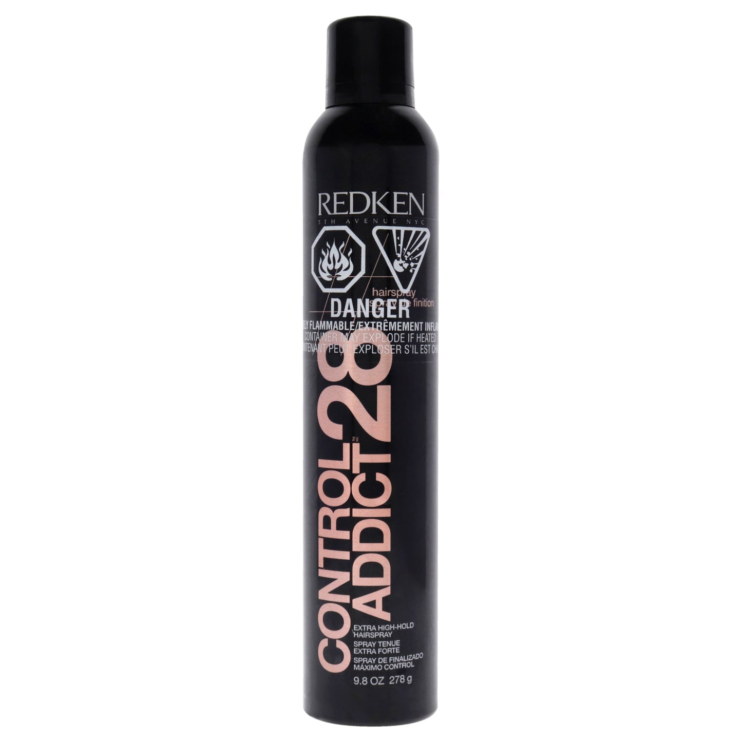Control Addict 28 Extra High-Hold Hairspray by Redken for Unisex 9.8 oz Hairspray