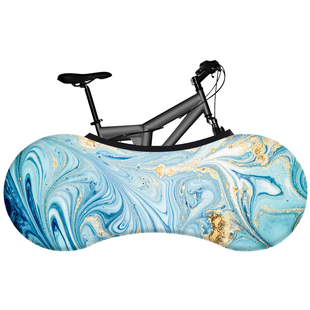 Bicycle Dust Cover Wheel Cover Mountain Bike Jersey Dust Cover Cover - Blue Force Sports