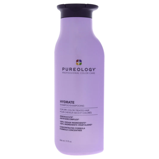 Hydrate Shampoo by Pureology for Unisex 9 oz Shampoo
