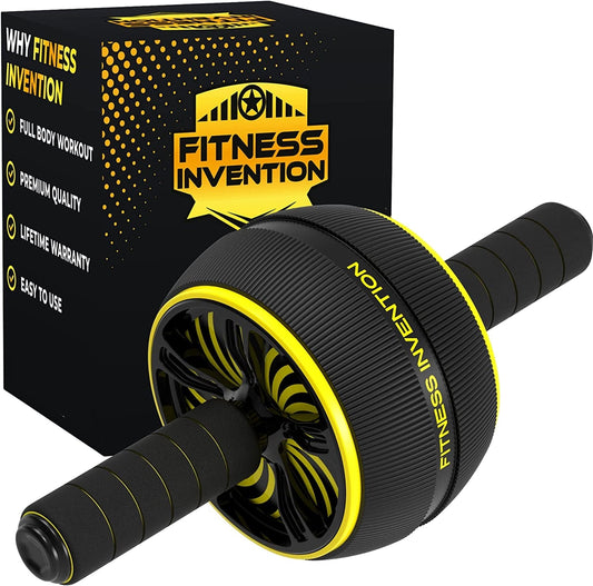 Ab Roller Wheel - Ab Wheel Roller & Knee Mat - Ab Roller for Abs Workout - Ab Wheel Roller for Core Workout - Rueda Para Abdominales - Abs Roller for Abs Workout - Exercise Wheels for Abs - Workout Equipment for Home Workouts