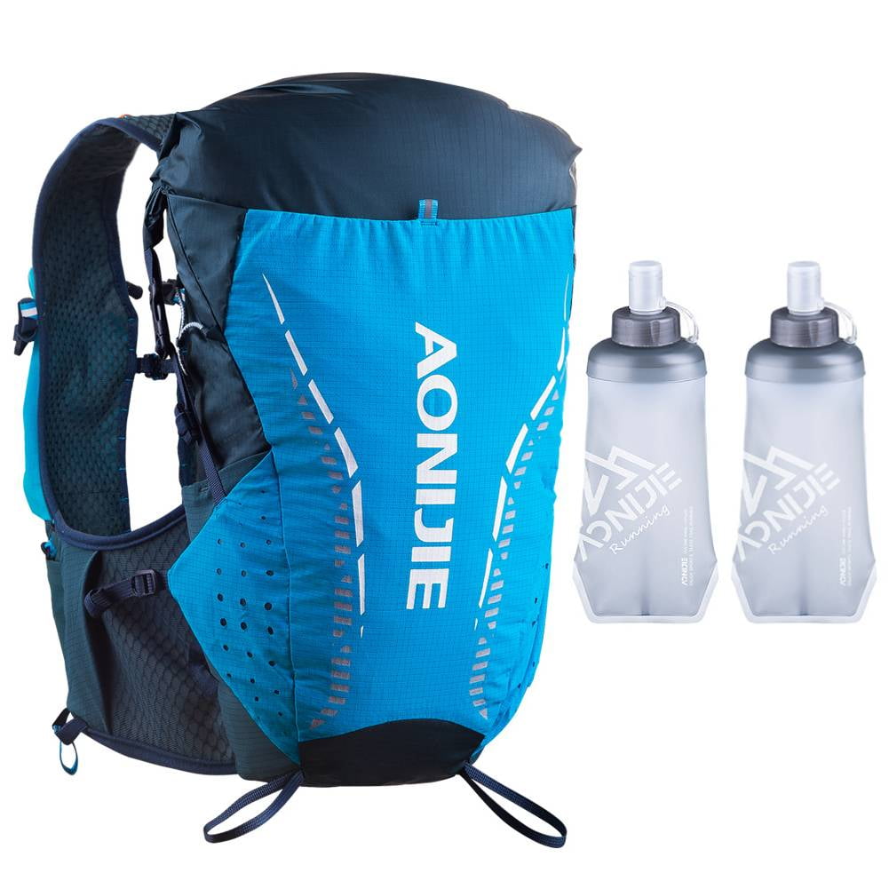 AONIJIE 18L Large Capacity Running Hydration Vest with 2*500ml Soft Flask Running Backpack for Marathon Race Hiking