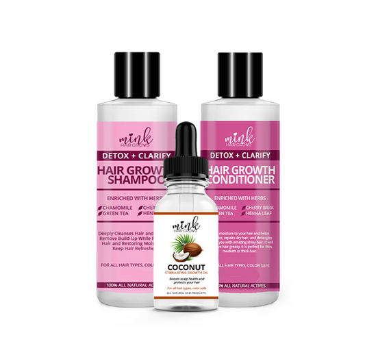 Coconut Hot Oil Treatment Kit