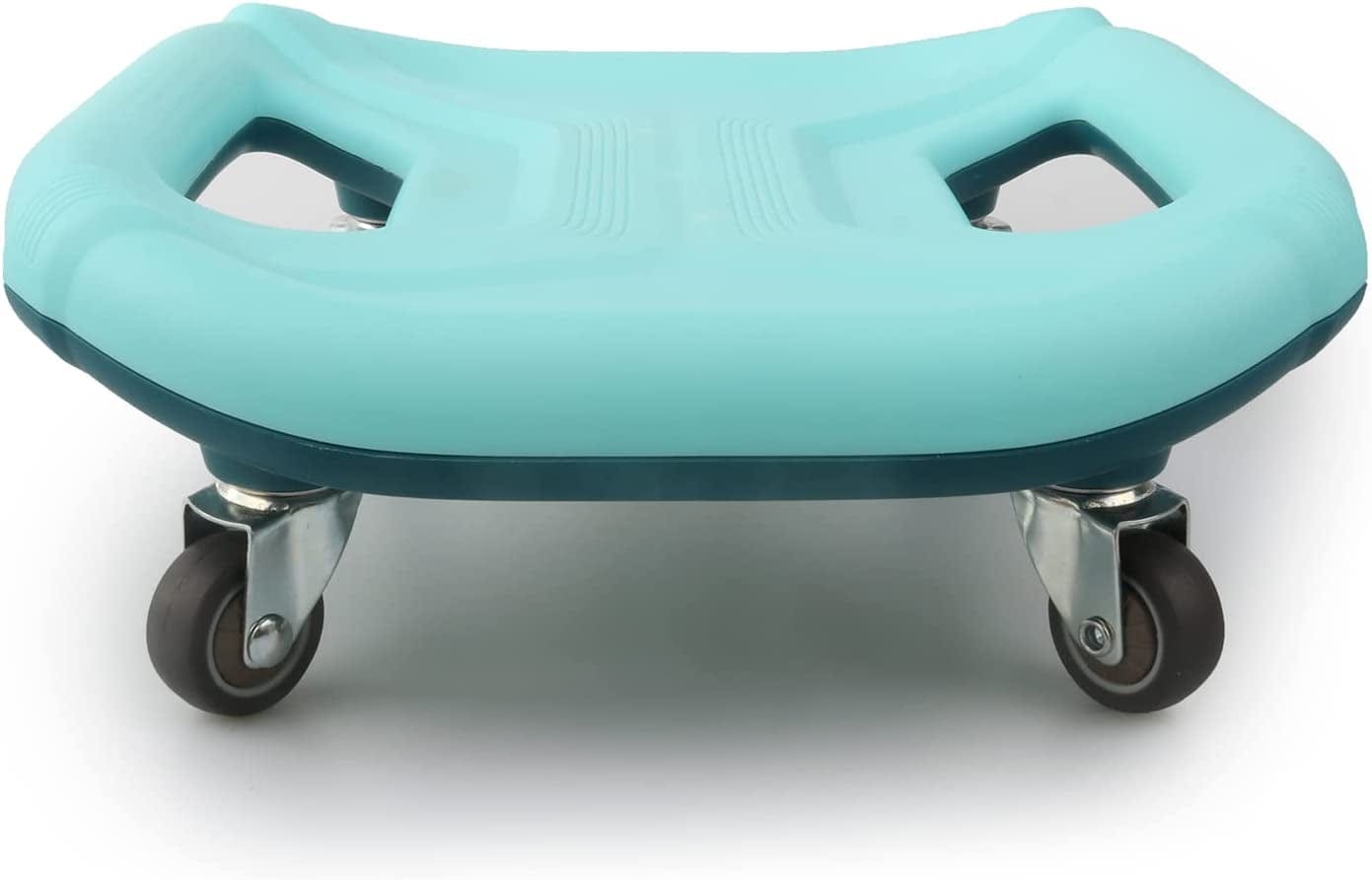 Core Coaster Abdominal Abs Training Machine Equipment,Ab Wheel Roller Exercise for Home Gym,Waist Strength Trainer with a Kneel Mat