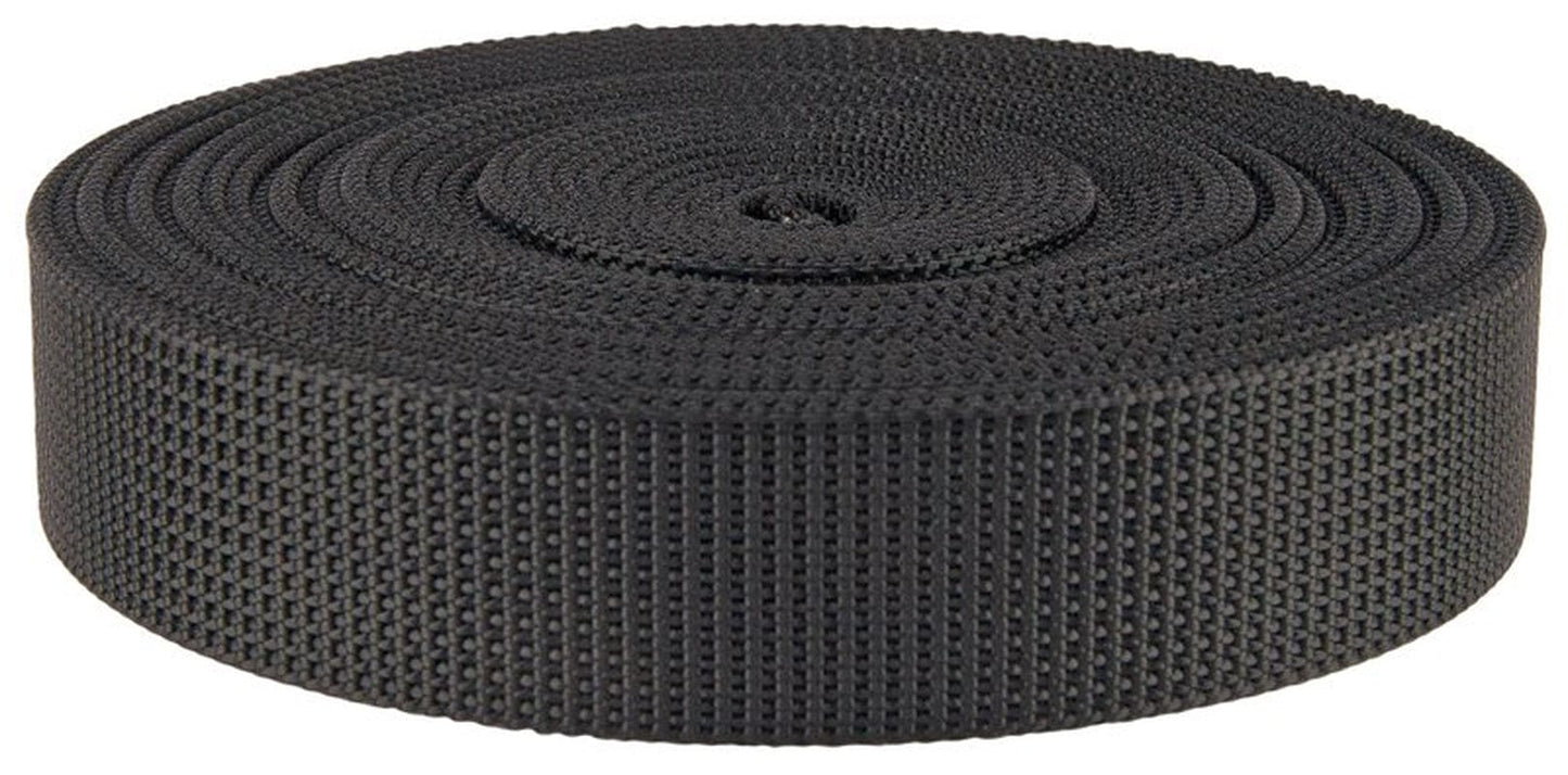 Country Brook Design® 1 1/2 Inch Black Scuba or Duty Belt Webbing, 10 Yards