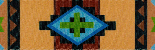 Country Brook Design® 1 1/2 Inch Native Arizona Polyester Webbing, 50 Yards