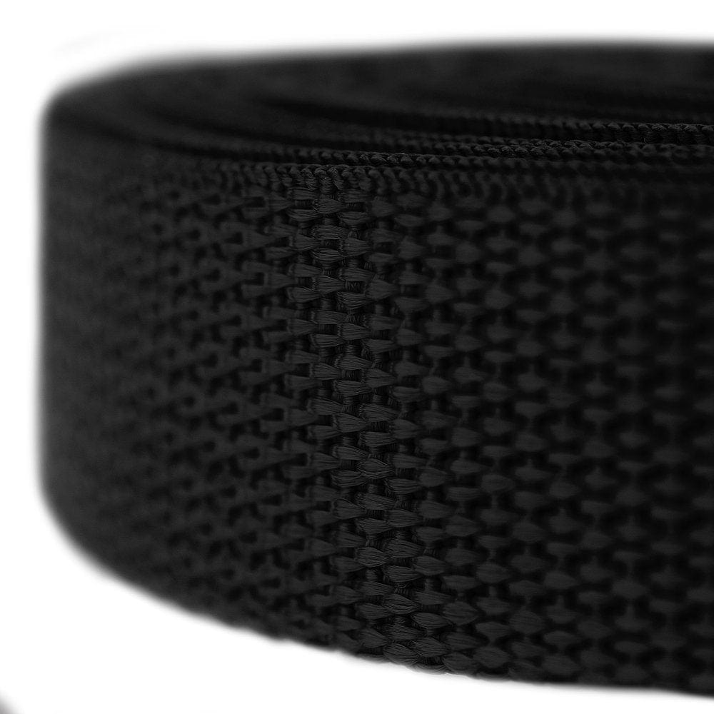 Country Brook Design® 1 Inch Black Polypro Webbing, 100 Yards